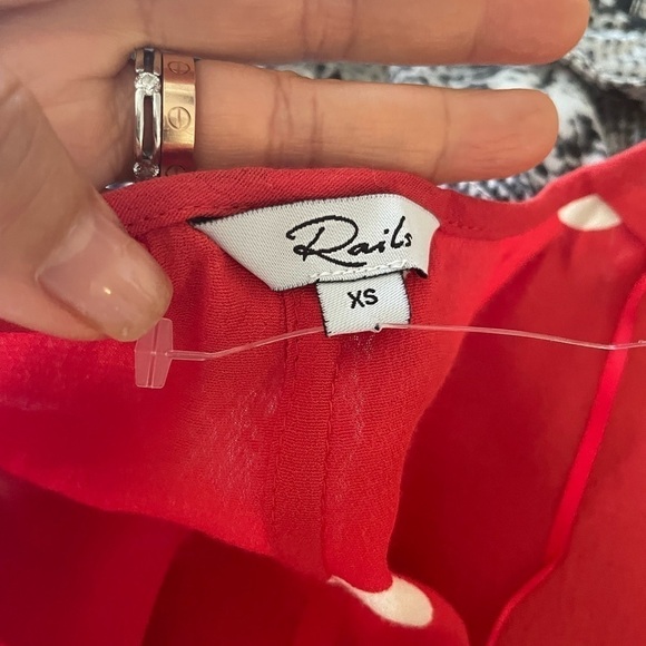 New - Rails blouse with ruffle sleeve - Picture 6 of 6